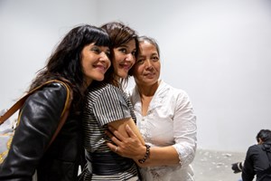 Lida Ahmady, Leeza Ahmady & Arahmaiani. FIELD MEETING Take 6: Thinking Collections (25–26 January 2019). In Collaboration with Alserkal Avenue, Dubai. Courtesy Asia Contemporary Art Week (ACAW).